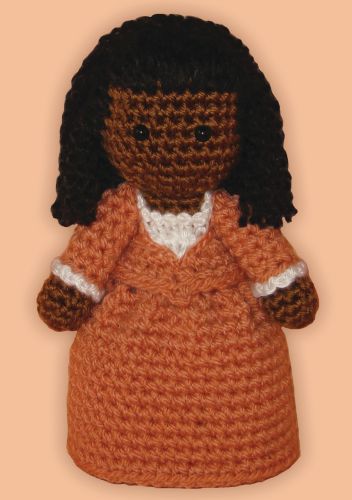 Crocheted doll amigurumi Angelica Schuyler from Hamilton photo 1 of 2