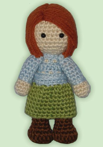 Crocheted doll amigurumi Ginny Potter (Weasley) from Harry Potter and the Cursed Child