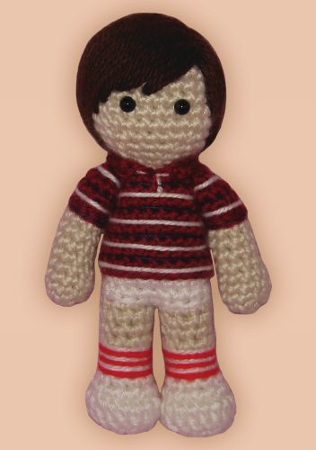 Crocheted doll amigurumi Medium Alison from Fun Home