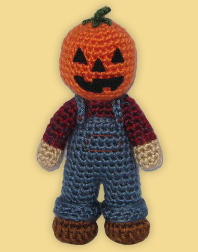 Crocheted doll amigurumi Jack the Scarecrow from Miscellaneous