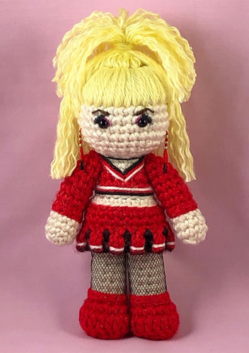 Crocheted doll amigurumi Katya from Miscellaneous