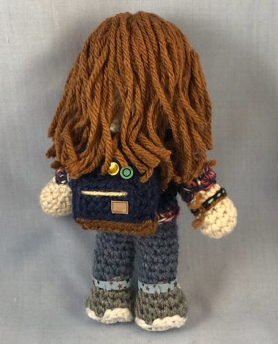 Crocheted doll amigurumi Zoe Murphy from Dear Evan Hansen photo 2 of 4